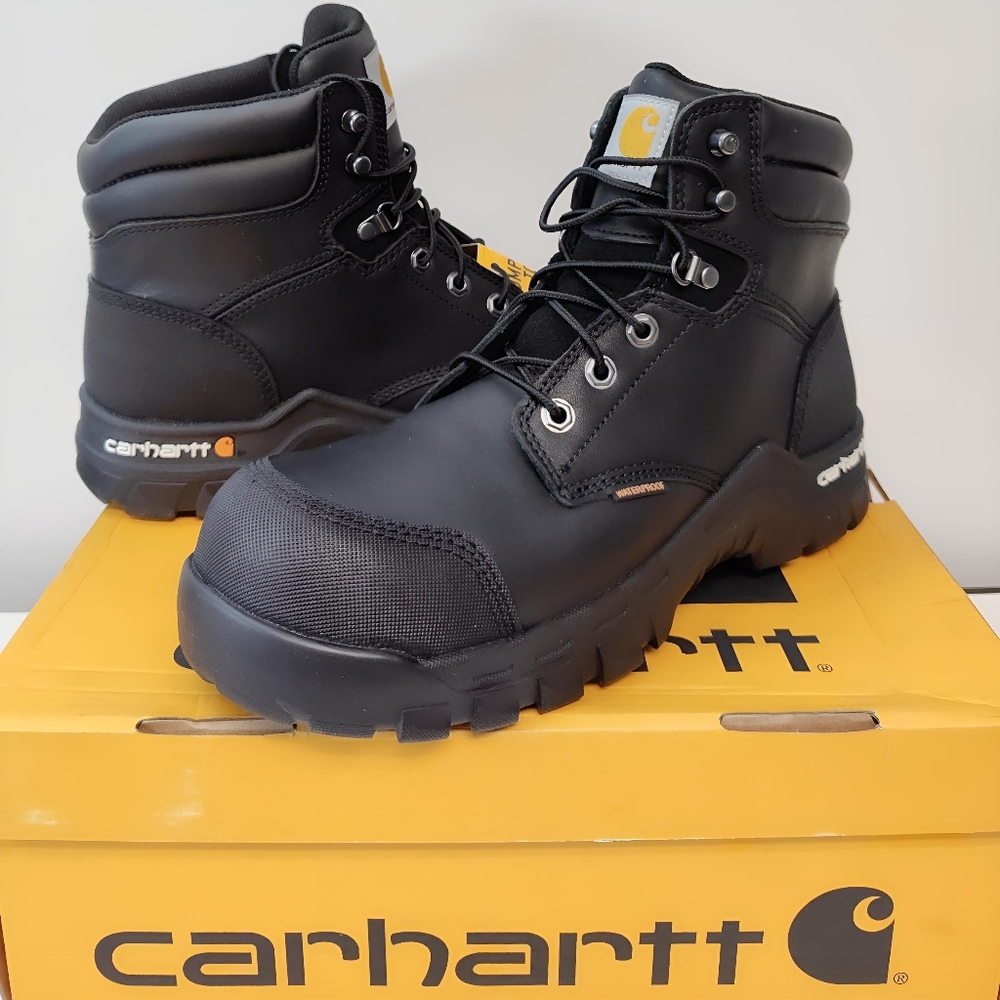 Carhartt Rugged Flex Waterproof 6" Composite Toe MEN'S Size 9.5 M CMF6371